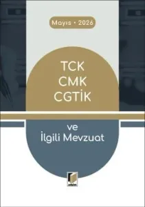 TCK CMK CGTİK ve İlgili Mevzuat  (Cep Kitabı)
