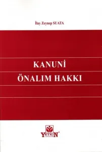 Kanuni Önalım Hakkı