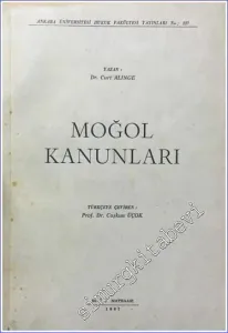 Moğol Kanunları -        1967