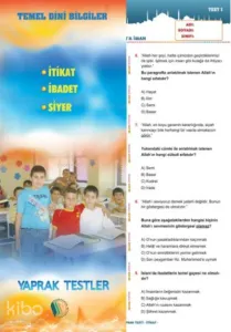 Temel Dini Bilgiler;İtikat-İbadet-Siyer (Yaprak Test)