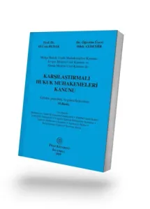 Karşılaştırmalı Hukuk Muhakemeleri Kanunu