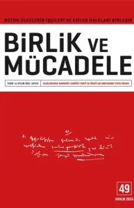 Birlik ve Mücadele Dergisi Sayı: 49