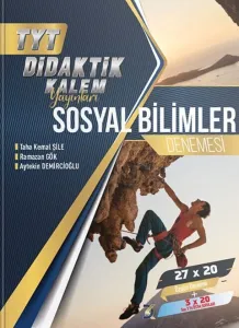 Didaktik Kalem Yayınları TYT Sosyal Bilimler 27 x 20 Denemesi