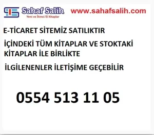 E-Ticaret Sitemiz Satılıktır İçindeki Tüm Kitaplar İle Birlikte
