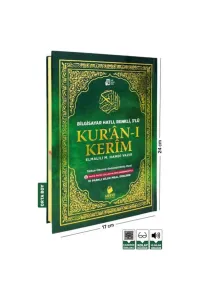 MERVE 3 LÜ KUR AN-I KERİM RAHLE BOY TÜRKÇE OKUNUŞLU VE MEALİ  (21x29)