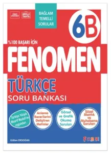 Fenomen Okul Yayınları 6. Sınıf Türkçe Fenomen B Soru Bankası