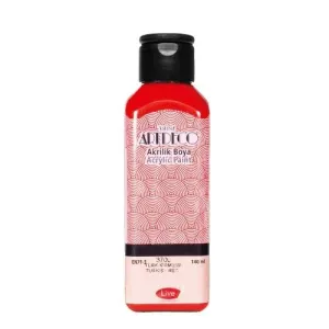 Artdeco Akrilik Boya 140ml Türk Kırmızısı 3700