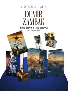 Demir Zambak 1 - Tek Kitaplık Kutu Yan Boyamalı (Ciltli)