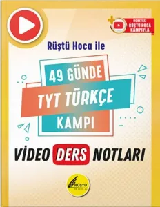 Rüştü Hoca 49 Günde TYT Türkçe Video Ders Notları