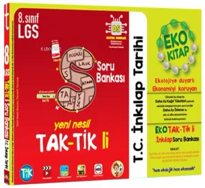 8. Sınıf T.C. İnkılap Tarihi ve Atatürkçülük Eko Taktikli Soru Bankası