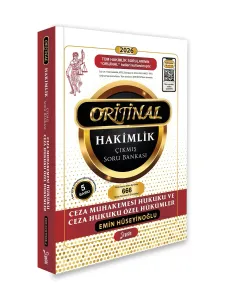 Yetki Yayınları 2026 Hakimlik Kaymakamlık KPSS İcra Müdürlüğü Ceza Muhakemesi Hukuku ve Ceza Hukuku Özel Hükümler ORJİNAL Çıkmış Soru Bankası