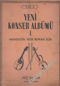 Yeni Konser Albümü 1: Mandolin Veya Keman İçin -