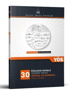 Galata YÖS SAT Özelden Genele 30 Deneme