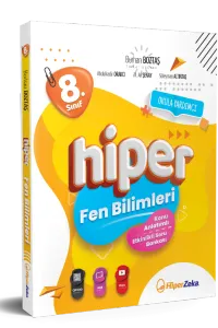 Hiper Zeka 8. Sınıf Hiper Fen Bilimleri Konu Anlatımlı Etkinlikli Soru Bankası
