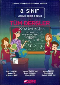 Esen Yayınları 8. Sınıf LGS Tüm Dersler Soru Bankası Esen