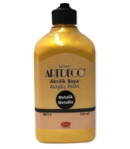 Artdeco Metalik Akrilik Boya 500ml Altın