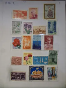 Koleksiyon Pul (18 Adet)