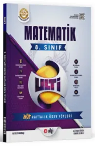 Ulti Yayınları 8. Sınıf LGS Matematik Haftalık Ödev Föyleri