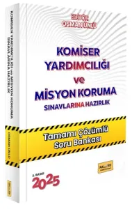 Makro Kitap 2025 Komiser Yardımcılığı ve Misyon Koruma Sınavlarına Hazırlık Çözümlü Soru Bankası