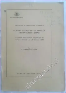 20 Şubat 1950'deki Büyük Magnetik Fırtına ve Fecr-i Şimali -        1950