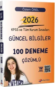 Dizgi Kitap Yayınları 2026 KPSS ve Tüm Kurum Sınavları Güncel Bilgiler Tamamı PDF Çözümlü 100 Deneme Sınavı