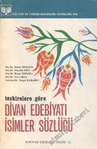 Tezkirelere Göre Divan Edebiyatı İsimler Sözlüğü -        1988