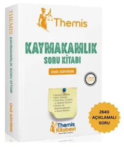 Themis Kaymakamlık Soru Kitabı 2025