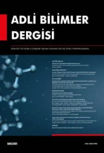 Adli Bilimler Dergisi - Cilt:20 Sayı:2 Aralık 2021