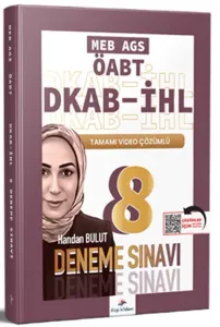 Dizgi Kitap Yayınları 2026 MEB AGS ÖABT DKAB İHL Tamamı Video Çözümlü 8 Deneme Sınavı