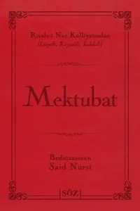 Mektubat (Büyük Boy - İki Renk)