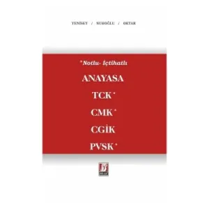 Anayasa TCK CMK CGİK PVSK