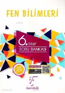 Karekök Yayınları 6. Sınıf Fen Bilimleri Soru Bankası Karekök