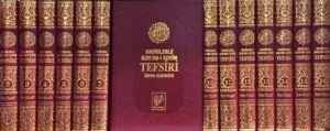 Hadislerle Kur'an-ı Kerîm Tefsîri Büyük boy 16 cilt, şamua kâğıt, bez ciltli