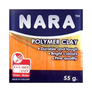 NARA POLYMER CLAY 55gr.TANGERINE ( Polimer Kil )