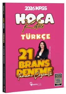 Hoca Kafası Yayınları 2026 KPSS Türkçe 21 Deneme Çözümlü