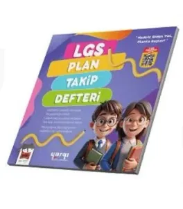 YARGI DERS ARKADAŞIM LGS PLAN TAKİP DEFTERİ 2027