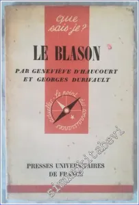 Que Sais - Je ? Le Blason -        1956