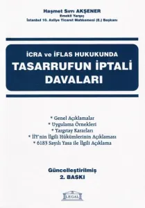 İcra İflas Hukukunda Tasarrufun İptali Davaları