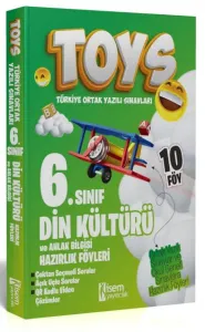 İsem Yayıncılık 2024 Toys 6. Sınıf Din Kültürü Ve Ahlak Bilgisi Hazırlık Föyleri