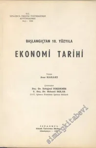 Başlangıçtan 18. Yüzyıla Ekonomi Tarihi -        1989