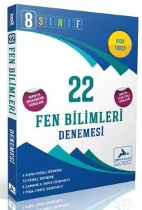 Paraf Yayınları 8. Sınıf Fen Bilimleri 22 Denemesi