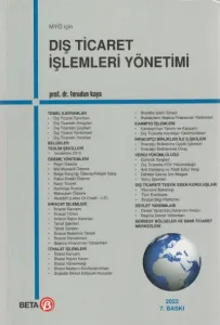 Dış Ticaret İşlemleri Yönetimi