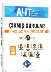 KR Akademi AYT Çıkmış Sorular Son 9 Yıl Tıpkı Basım Kitapçıkları