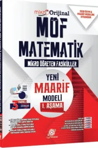ORİJİNAL MİKRO MATEMATİK MAARİF MODEL 1.AŞAMA MÖF