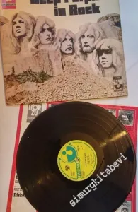 33 LP PLAK VINYL: Deep Purple, In Rock -        1970