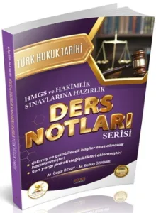 Savaş Yayınları 2026 HUKAL HMGS-HAKİMLİK Türk Hukuk Tarihi Ders Notları