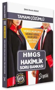 Yetki Yayınları 2026 HMGS Hakimlik Vergi Hukuku Vergi Usul Hukuku Türk Vergi Sistemi Soru Bankası