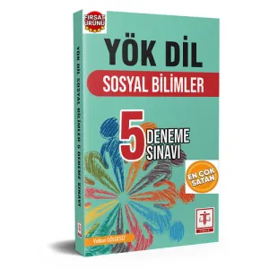 Tercih Yayınları Yökdil İngilizce Sosyal Bilimleri 5 Deneme Sınavı