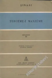 Terceme - i Manzume: Külliyat 3 -        1960