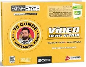 Mert Hoca Yayınları 2023 70 Günde TYT Matematik Kampı Video Ders Kitabı EKO Mert Hoca